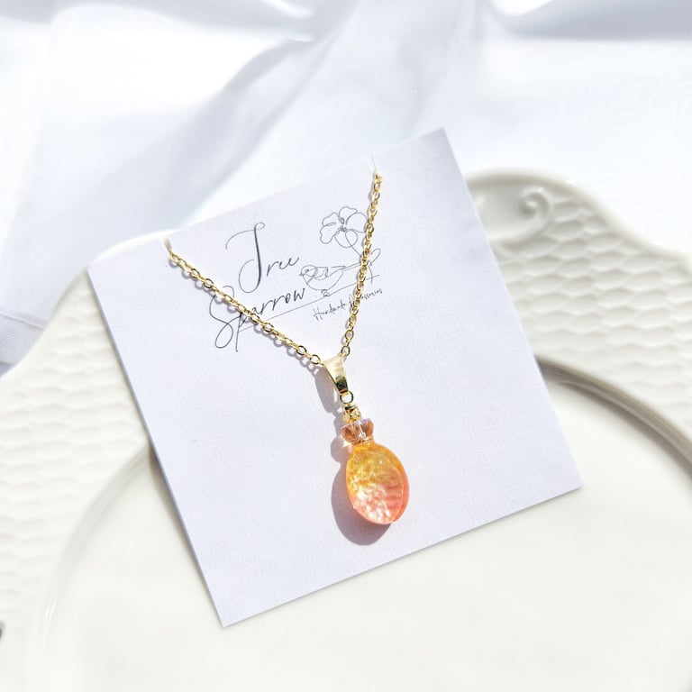 Perfume Bottle Necklace