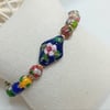 Cloisonne Bead Bracelet