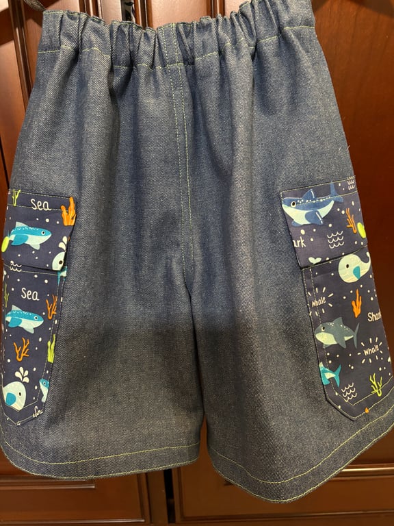 Sea Life Cargo Shorts
