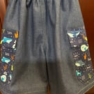 Sea Life Cargo Shorts