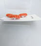 Buttons Orange 30mm Handmade Embroidered Yorkshire Style - Image 3