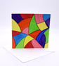 Modern abstract multipurpose greeting card - Image 1