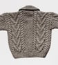 Wool Blend Cardigan - Fits Age 1 - 2 years - Chest 51cms (20") - Image 3