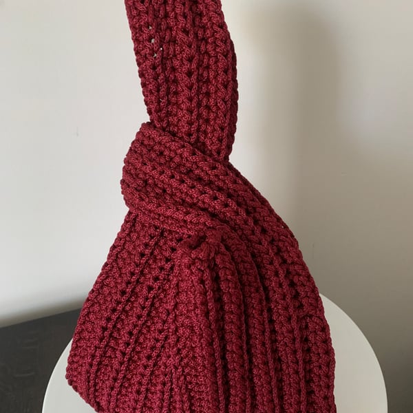 Japanese crocheted handbag