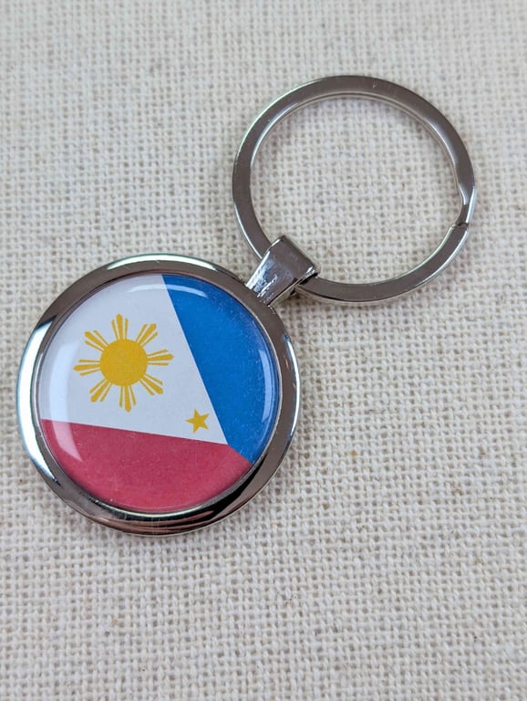 Philippines Flag Keyring 