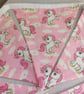 Unicorn print cotton bunting - Image 1