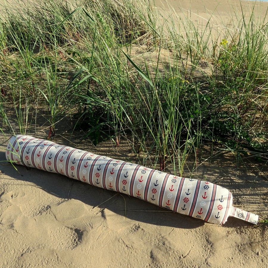 Anchors.  A nautical draught excluder.  91cm in length.