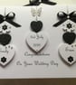 Personalised Handmade Wedding Card Gift Box Keepsake Engagement Any Anniversary - Image 3