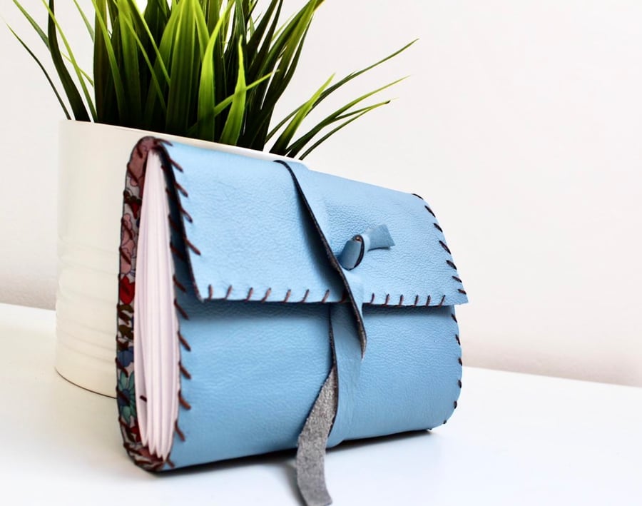 Leather notebook 
