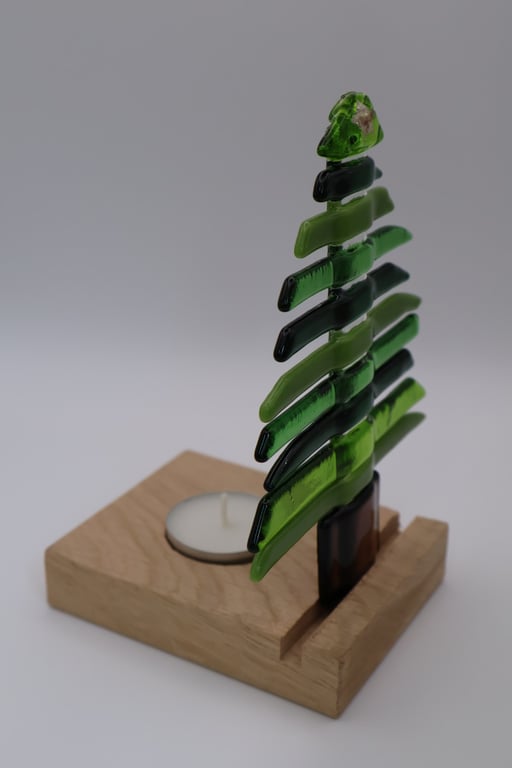 Fused Glass Christmas Tree
