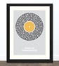 Made in Manchester A3 Typographic Art Print - Image 1