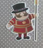 Yeoman Warder (Beefeater) Birthday Card - Image 2