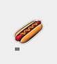 Funny Vinyl Sticker For Adults - Hot Dog