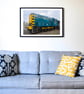 Locomotive 08359 Photo Print – British Diesel Electric Railway Engine Wall Art - Image 1