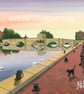 St Ives Bridge & Chapel, Rural Landscape Framed & Unframed Fine Art Print Gift - Image 2