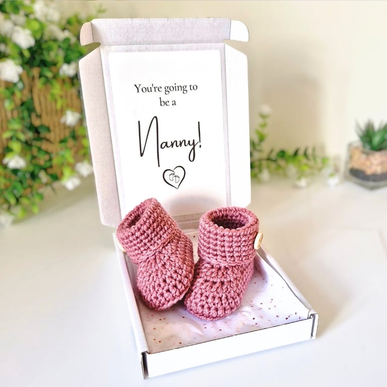Nanny Pregnancy Announcement Letterbox Gift – Baby Reveal