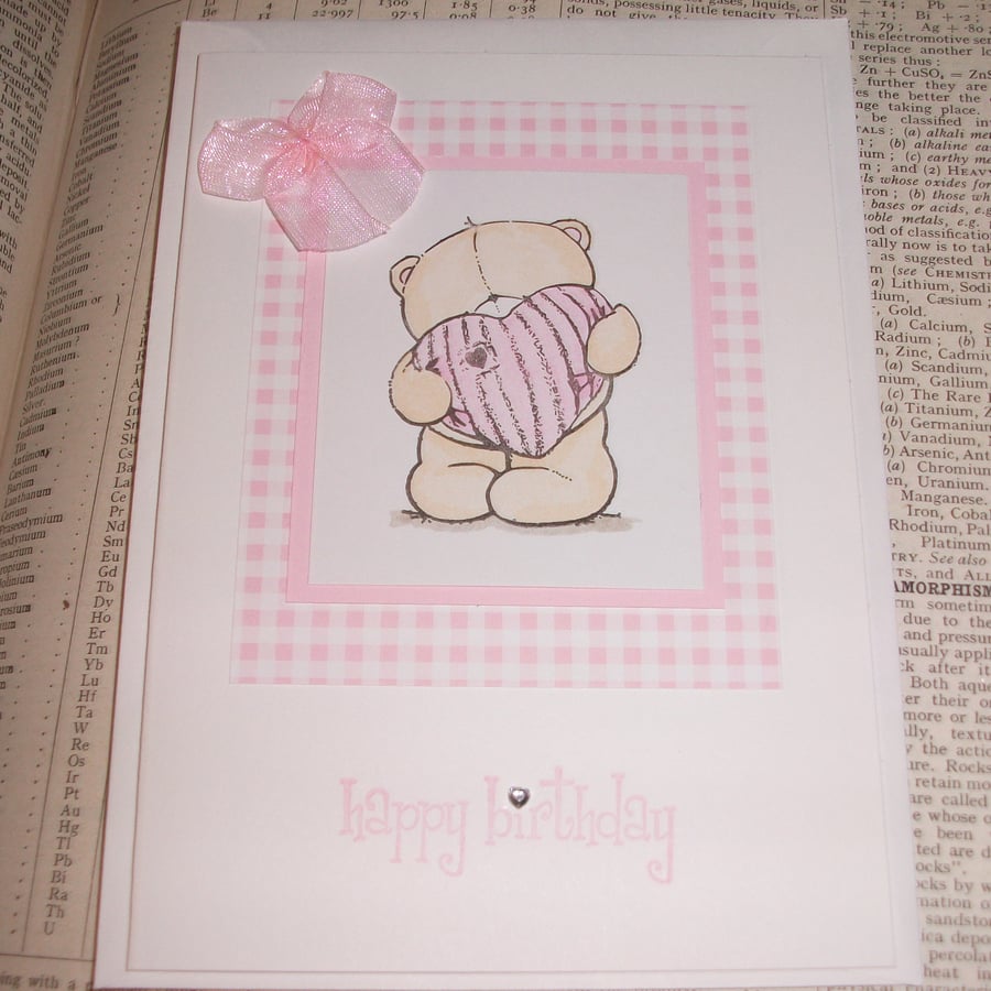 Forever Friends birthday card