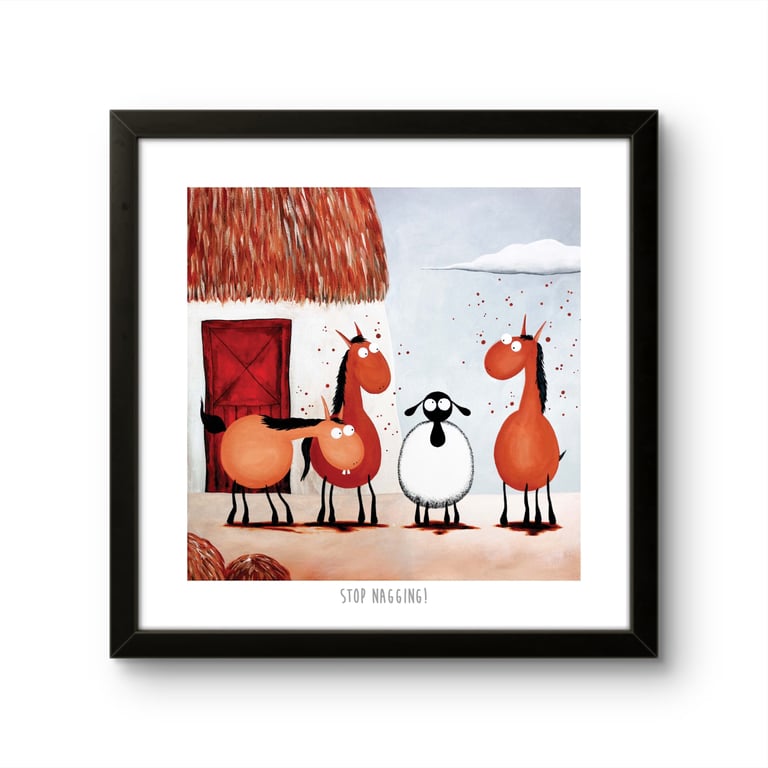 Stop Nagging! - 10" print