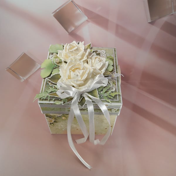 Handmade Weeding Exploding Box