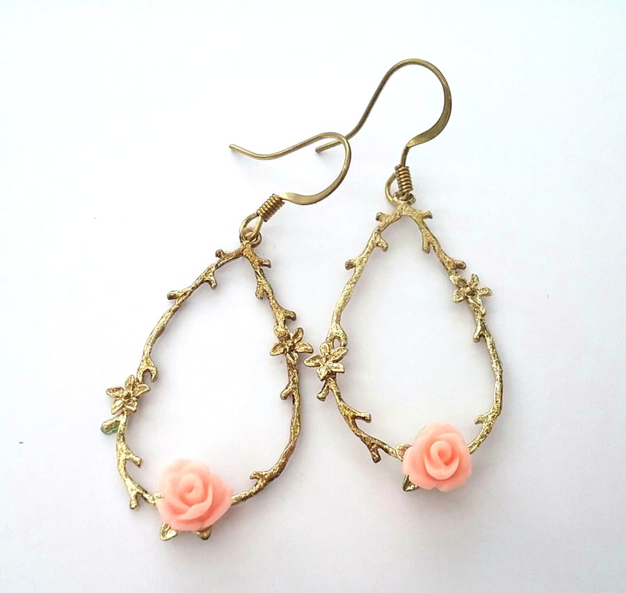 Floral wreath Earrings...