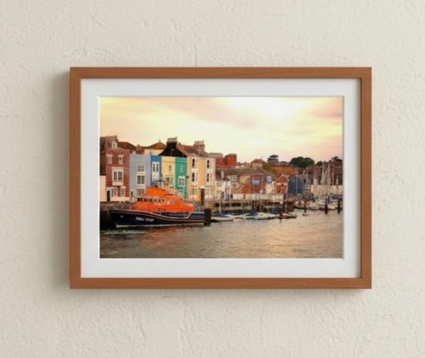 Weymouth Harbour and Nothe Parade – Dorset Coastal Photography Print