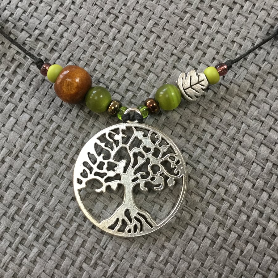 “Tree” pendant necklace