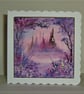 original hand painted greetings card ( ref  F 865) - Image 1
