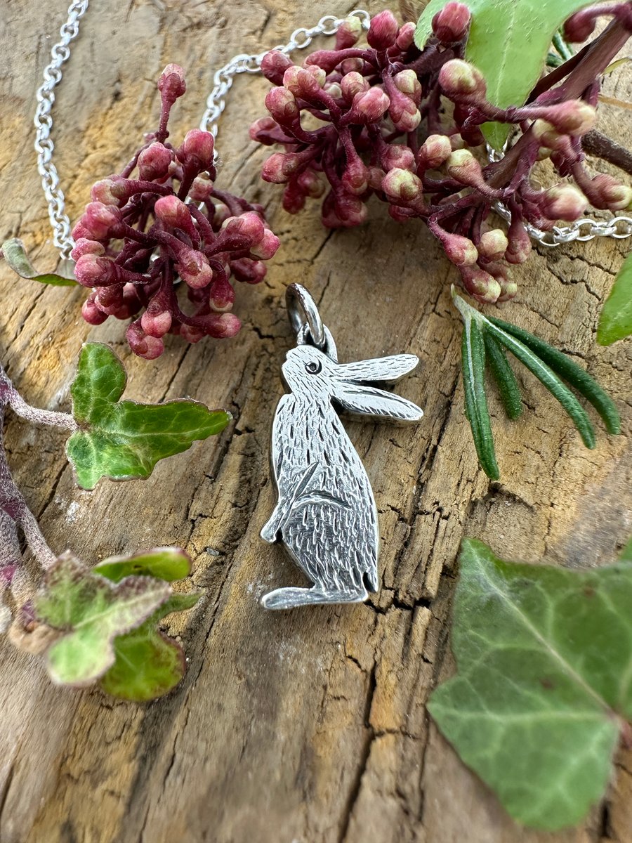 Little Medieval Hare Pendant