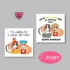 Guinea pig funny birthday card