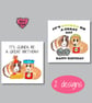 Guinea pig funny birthday card