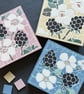 Mosaic Floral Art - Blackberry Mosaic Wall Plaque in Pastel Pink - Image 5