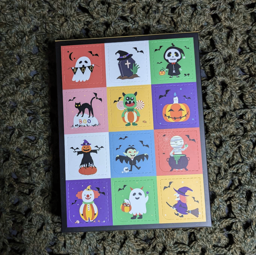 Handmade Halloween Advent Surprise Box 
