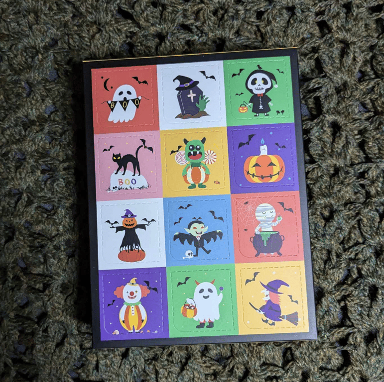 Handmade Halloween Advent Surprise Box 