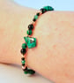 Malachite, Onyx & Copper Bracelet, Anniversary, Birthday, Gifts For Her - Image 4