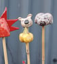 Cane Tops - Handmade for your Bamboo Sticks  - Image 1