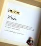 Mum Mother Scrabble Minifigures Frame Personalised  - Image 6