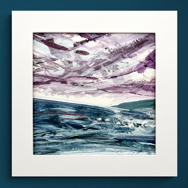 Original Seascape Painting - Go Home