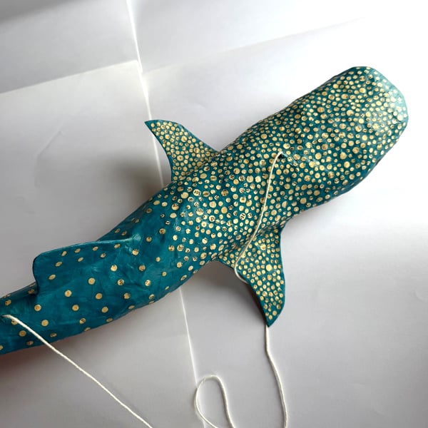 Paper Whale Shark PRE-ORDER - Handmade Nature Inspired Ocean Joy Gift for Adults