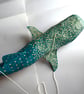 Paper Whale Shark SMALLER SIZE PRE-ORDER, Nature Ocean Joy Gift for Adults
