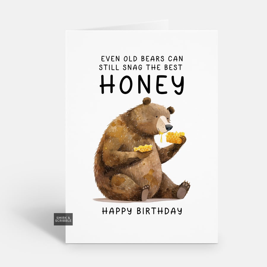 Unique Funny Birthday Card For Him Or Her 