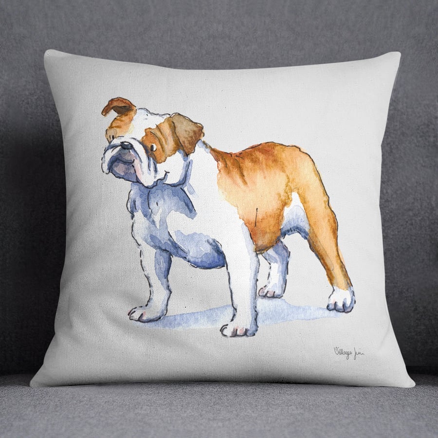 Bulldog Standing Cushion