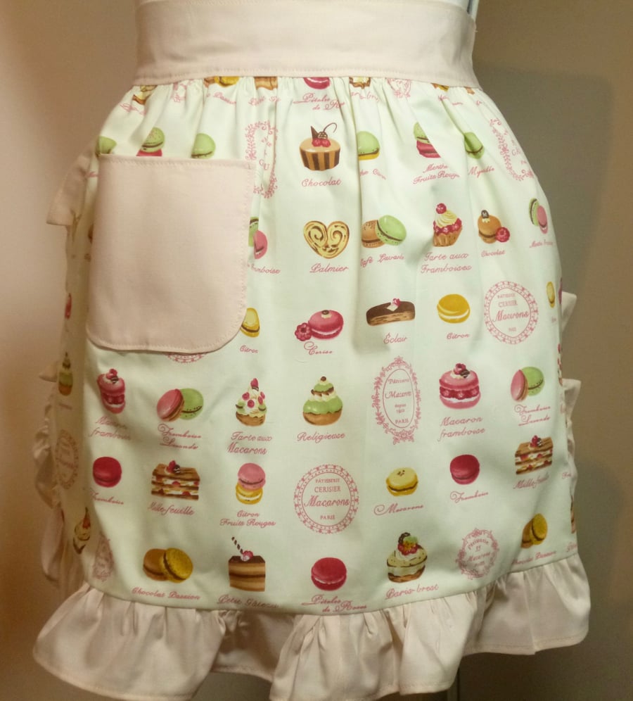 Tea Room - Macaron Apron by Carolee Crafts PB3 - 0010