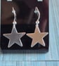 Sterling Silver Dangle Star Earrings  - Image 3