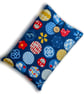 Daruma & Fuji Book Sleeve – Japanese Cotton Book Protector with Coconut Button - Image 2