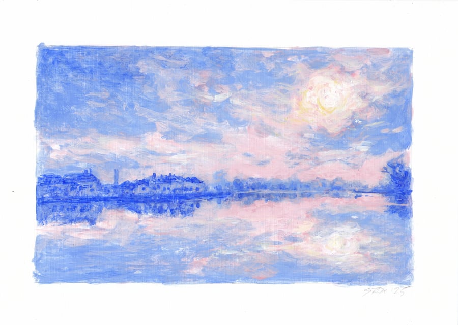 A Winter Morning, Barnstaple