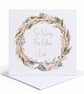 So Sorry for your loss Sympathy Card Handmade and Personalised - Image 5