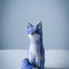 Fox With Stars Sculpture