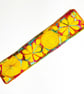 Handmade Embroidered Fabric Bookmark Textile Art Book Lover Gift 
