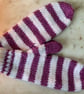 Chunky Striped Mittens - Image 3
