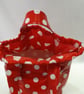 Spotty Tie Top Bag - Image 4